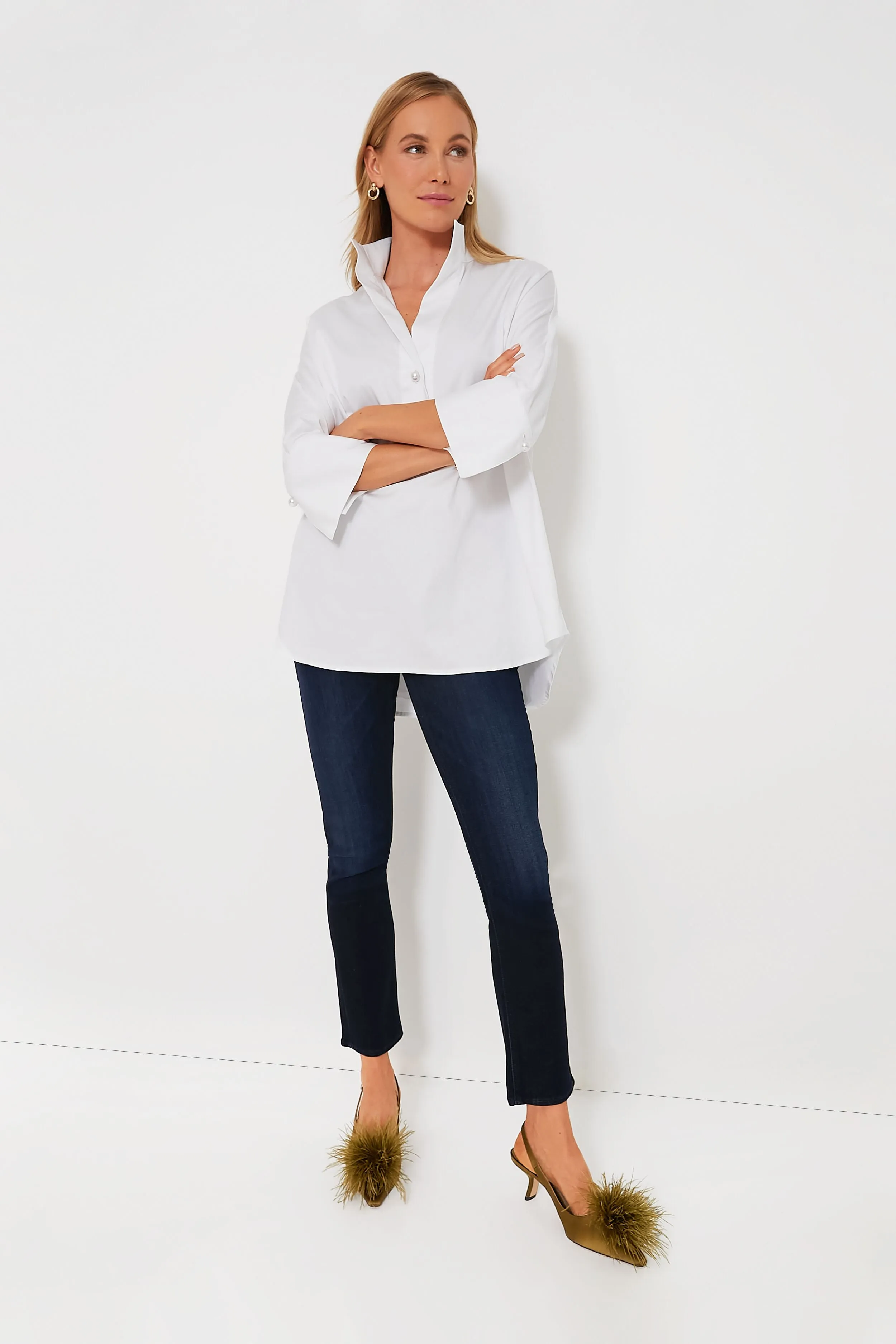 Blanc Willow Blouse sold by Tuckernuck product image thumbnail 2