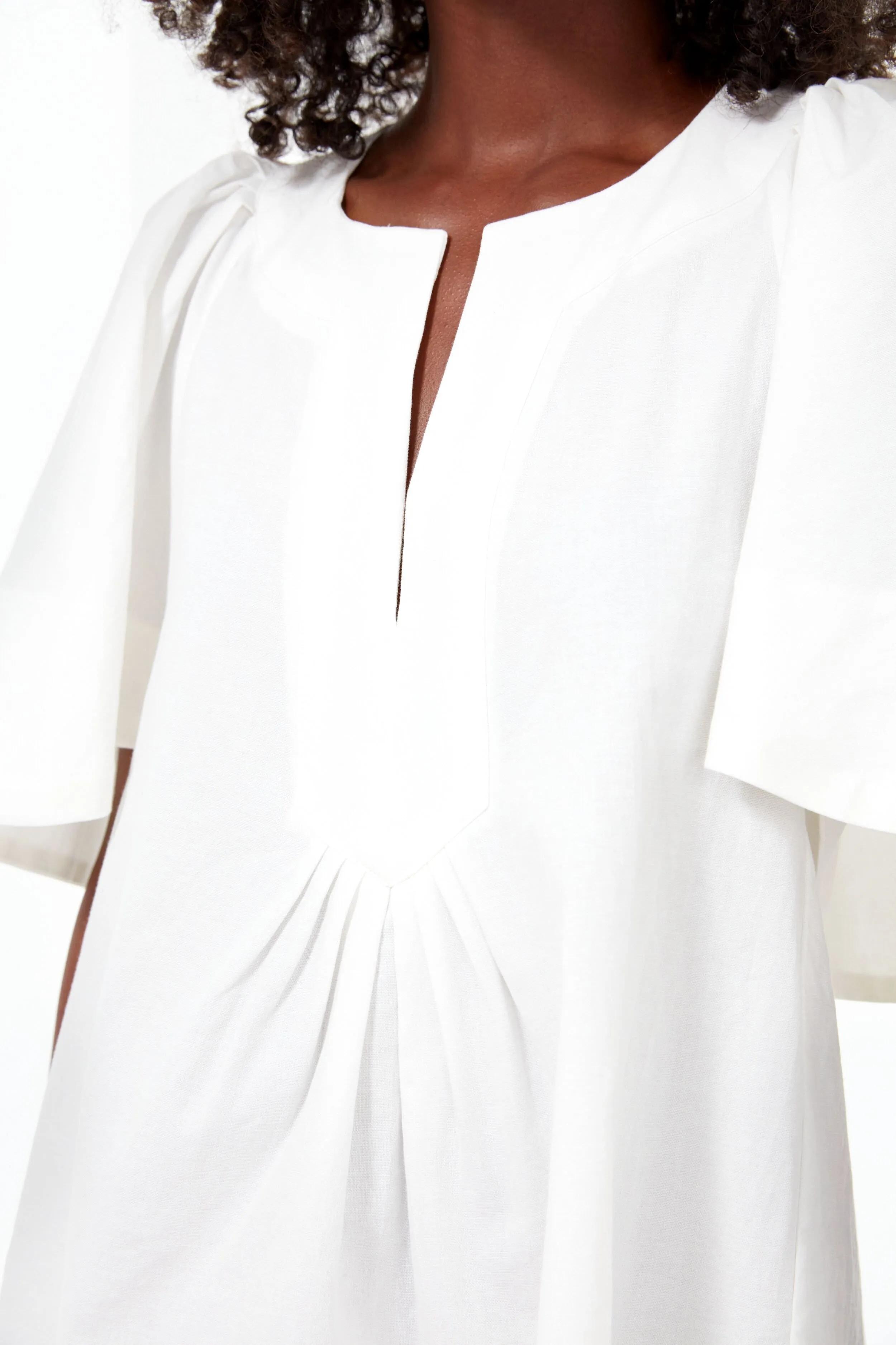 White Finley Flutter Sleeve Top sold by Tuckernuck product image thumbnail 5