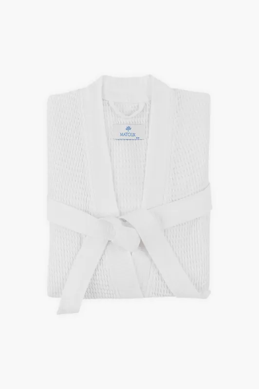White Kiran Robe sold by Tuckernuck