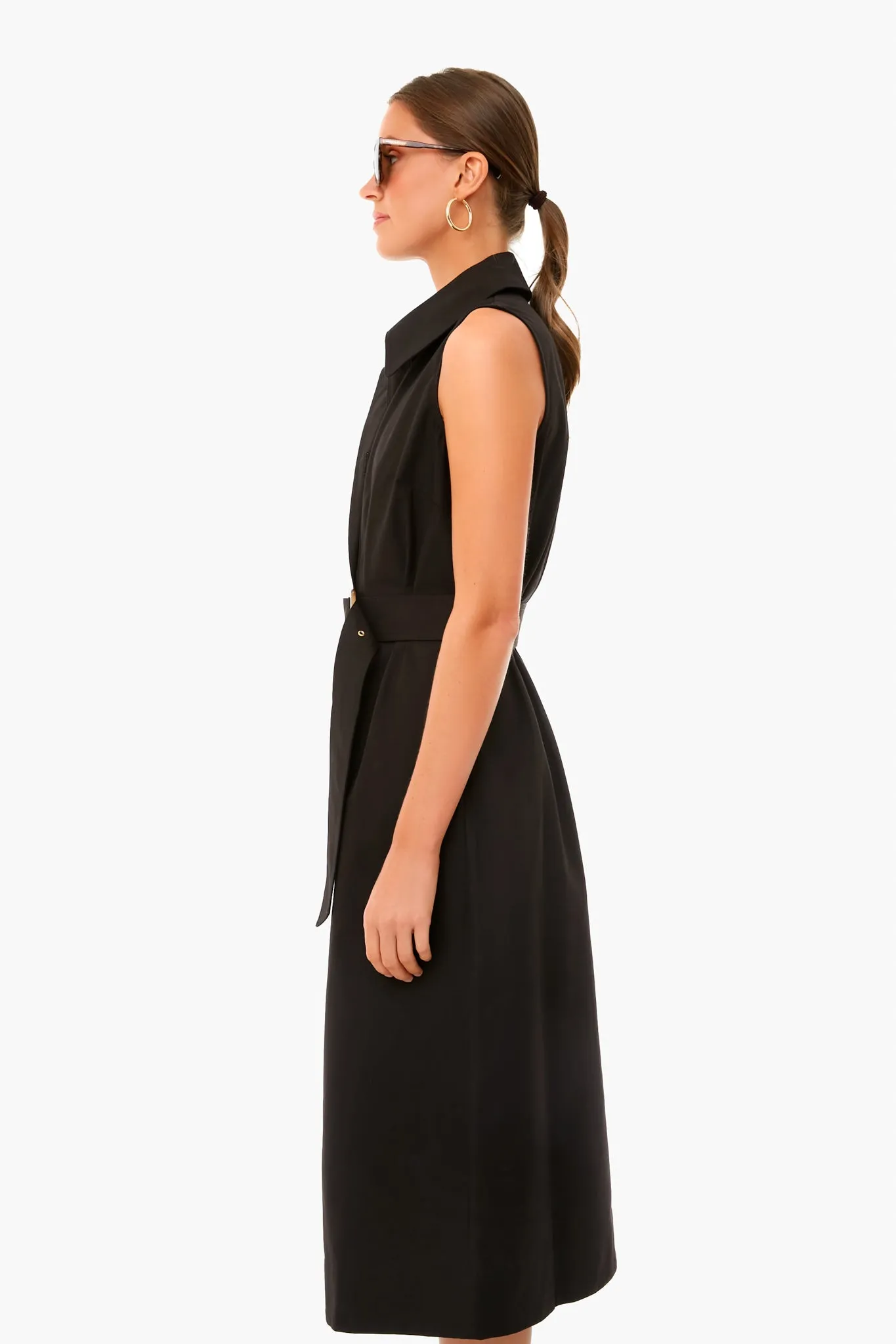 Black Sleeveless Chamberlin Dress sold by Tuckernuck product image thumbnail 4