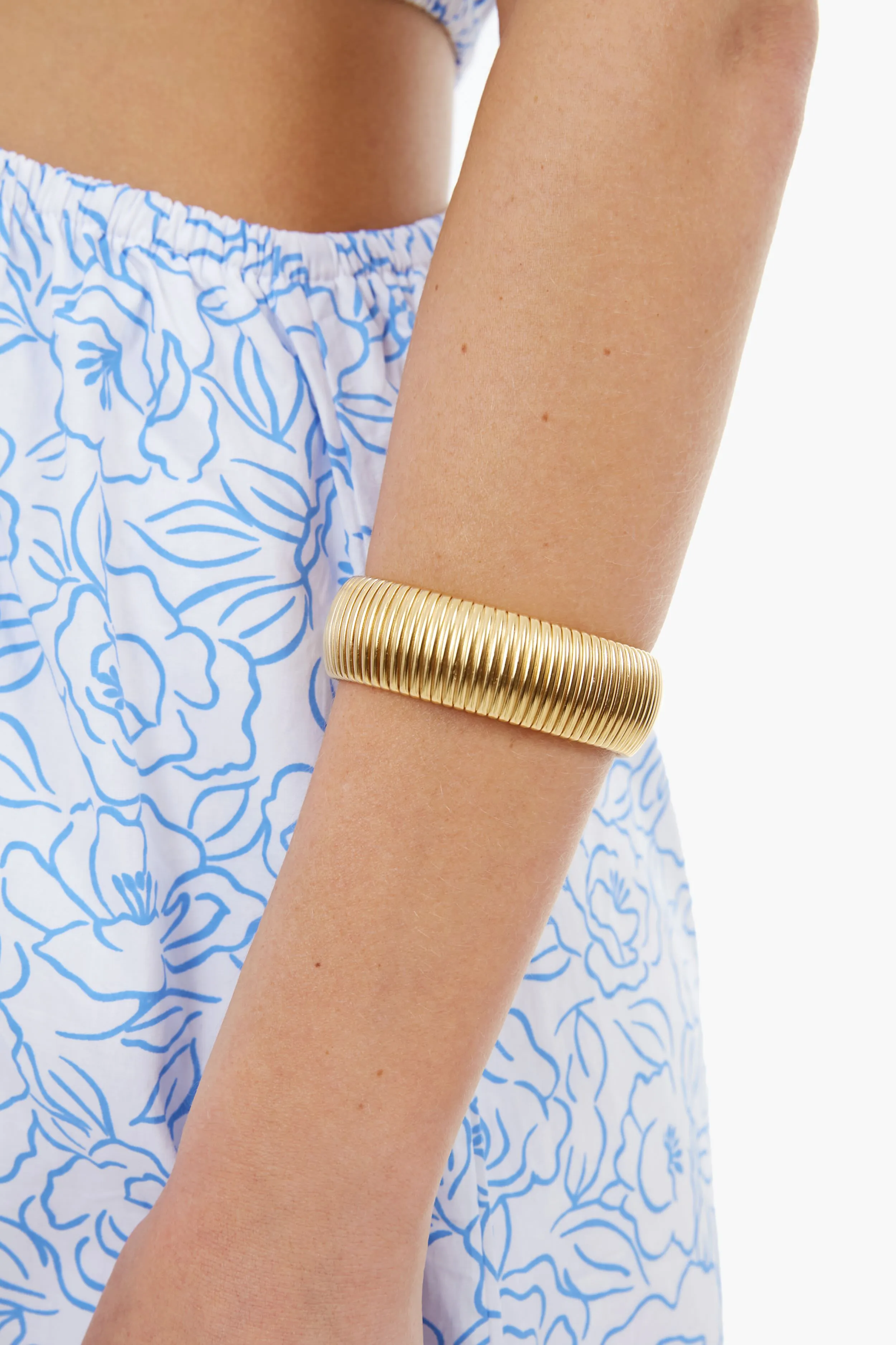 Large Gold Cobra Bracelet sold by Tuckernuck product image thumbnail 3