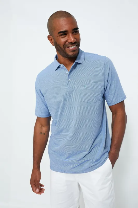 Indigo Batik Tuckernuck Vin Polo sold by Tuckernuck