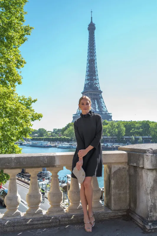 Black Daphne Dress sold by Tuckernuck