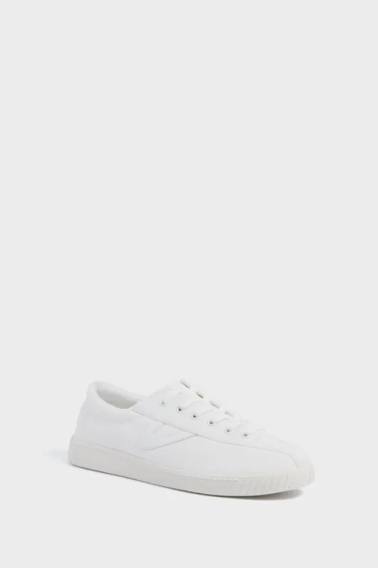 Women's White Nylite Canvas Sneakers sold by Tuckernuck