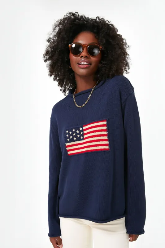 Navy Americana Sweater sold by Tuckernuck
