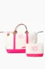 Pink Monogrammed Sunshine Satchel sold by Tuckernuck