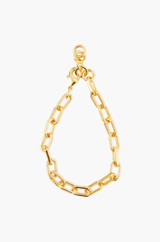 Gold Paperclip Chain Link Bracelet sold by Tuckernuck