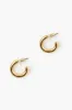 Gold Mini Hoop Earrings sold by Tuckernuck