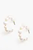 Mini Pearl Hoop Earrings sold by Tuckernuck