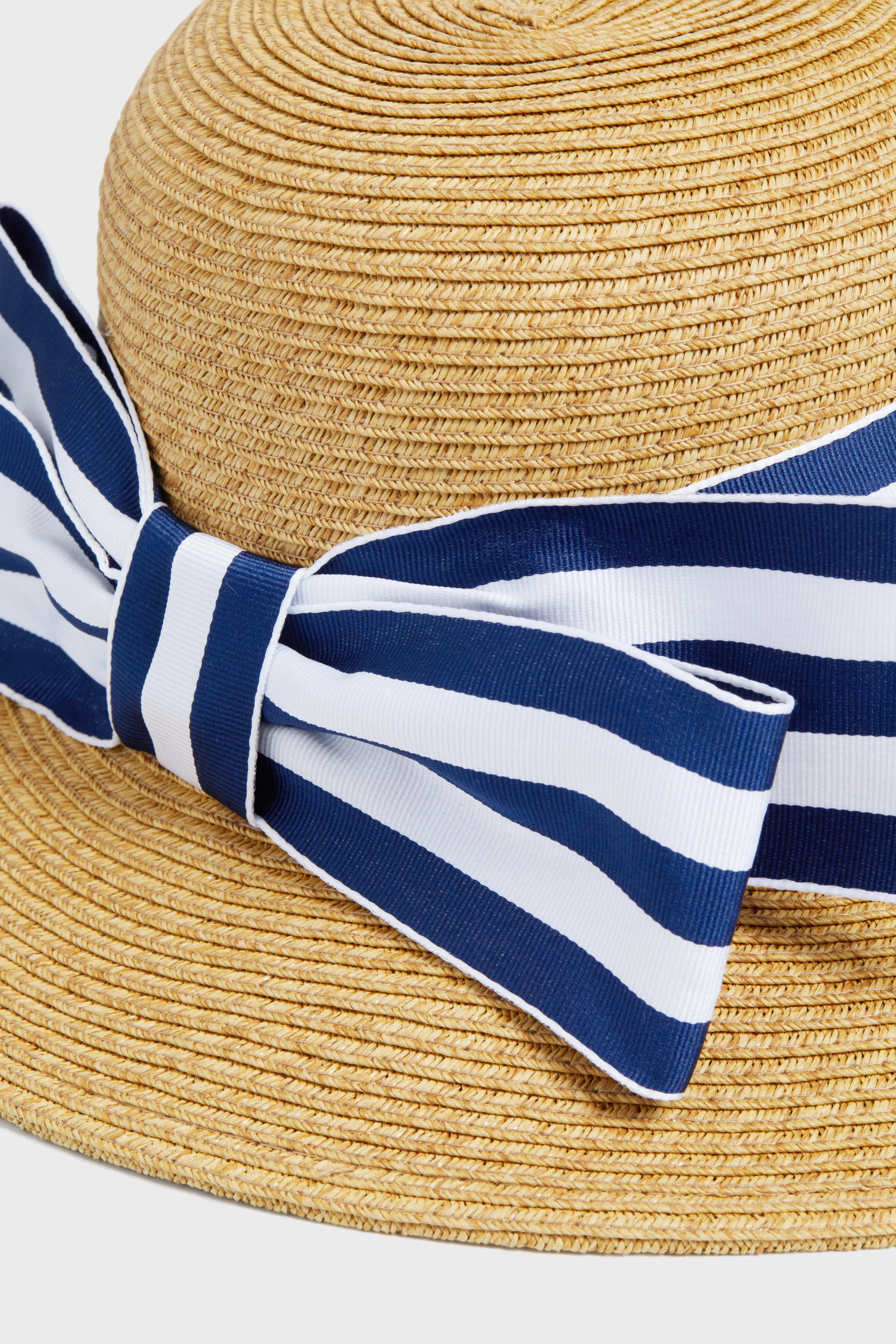 Exclusive Striped Packable Wide Bow Sunhat sold by Tuckernuck product image thumbnail 5