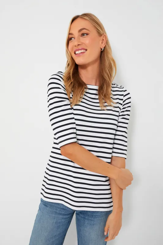 Neige-Navy Phare Tunic made by Saint James