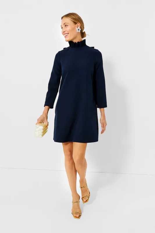 Navy Daphne Dress sold by Tuckernuck