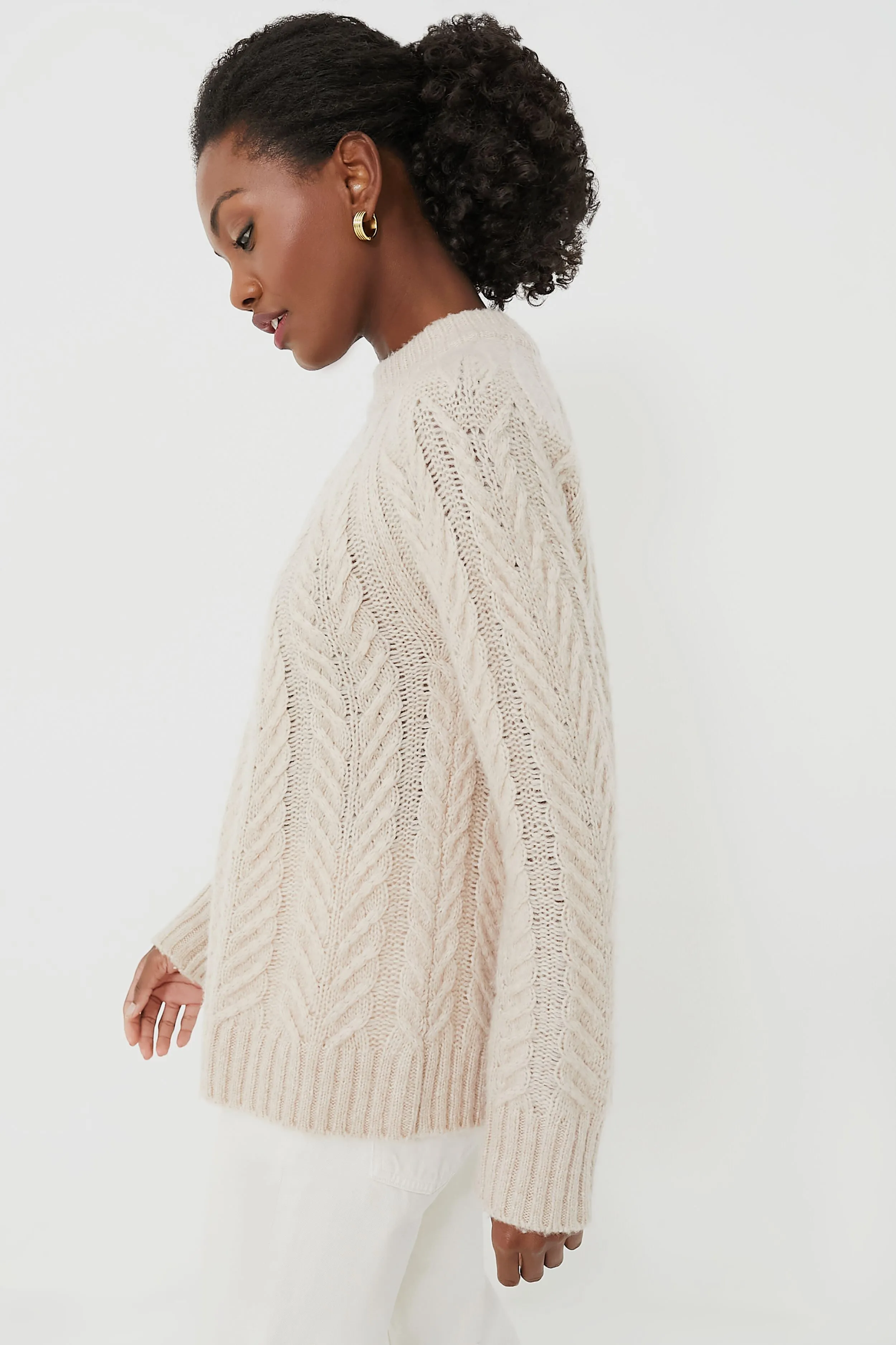 Ecru Royal Peacock Sweater sold by Tuckernuck product image thumbnail 3