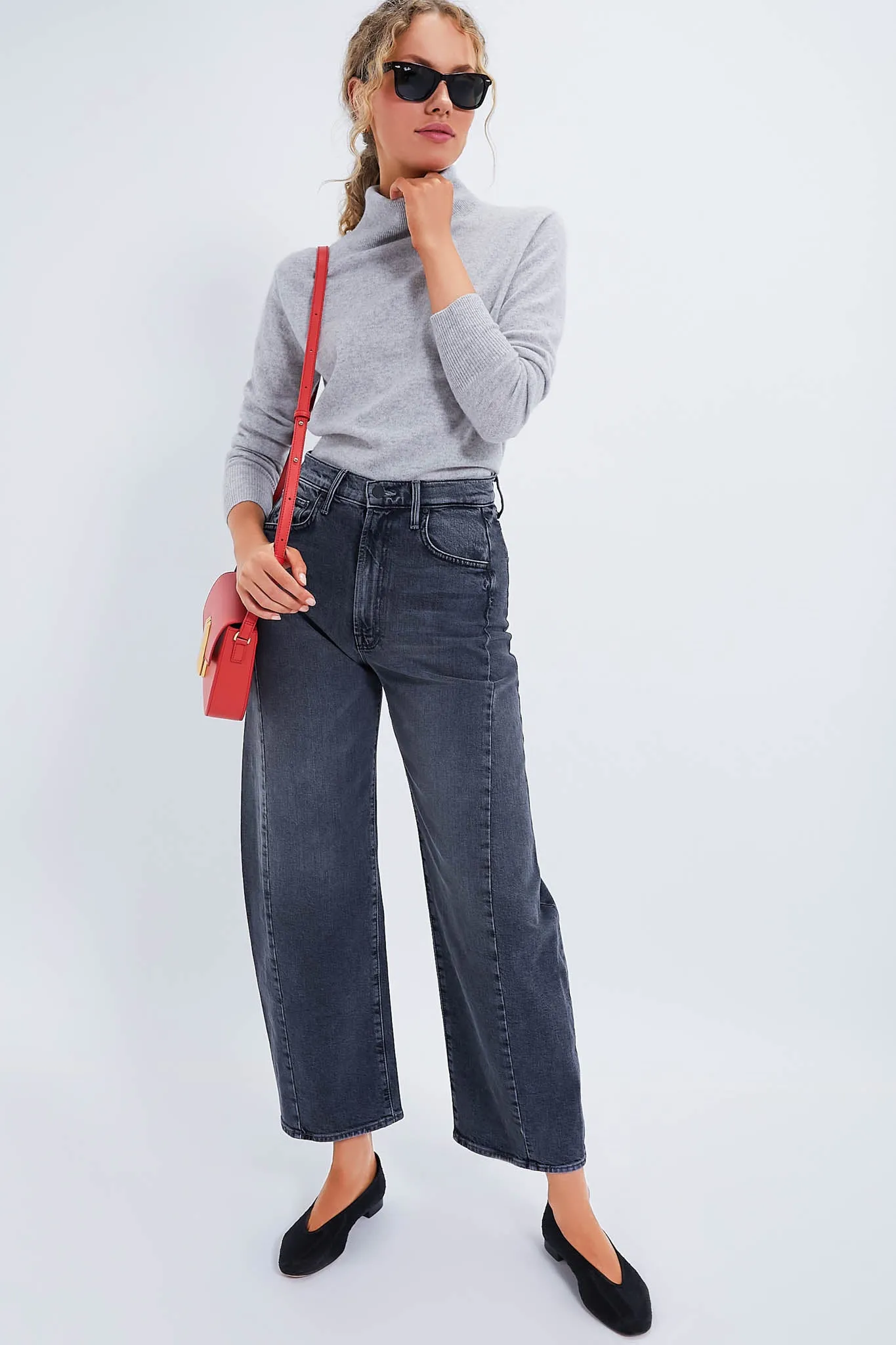 Gray Cashmere Turtleneck Sweater sold by Tuckernuck product image thumbnail 2