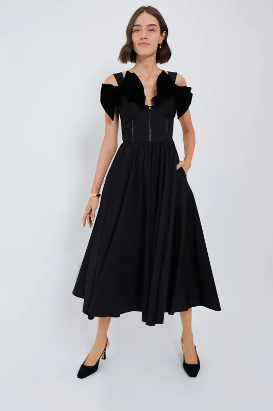 Black Marion Dress made by Tuckernuck