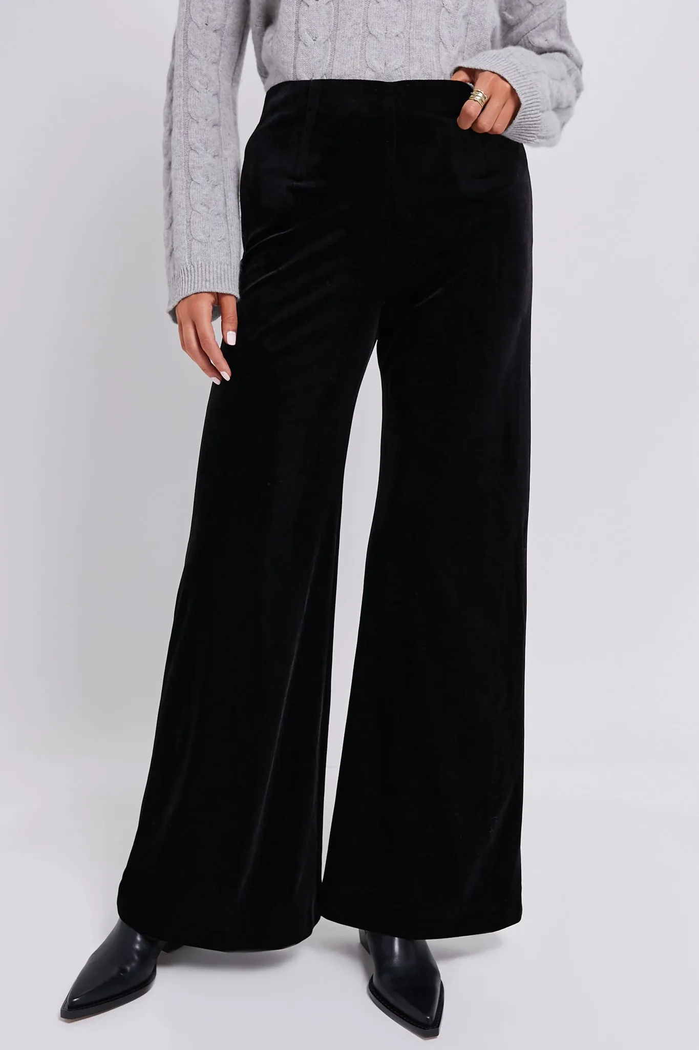 Black Velvet Deja Pant sold by Tuckernuck