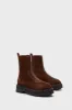 Brown Suede Alma Boots sold by Tuckernuck