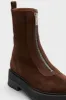 Brown Suede Alma Boots sold by Tuckernuck