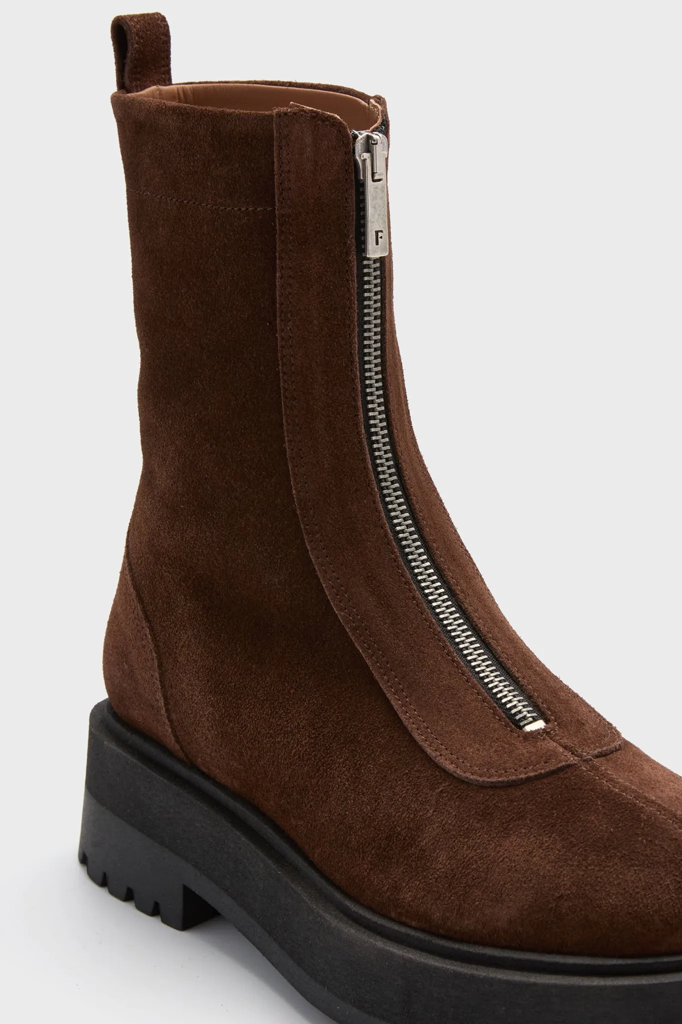 Brown Suede Alma Boots sold by Tuckernuck product image thumbnail 3