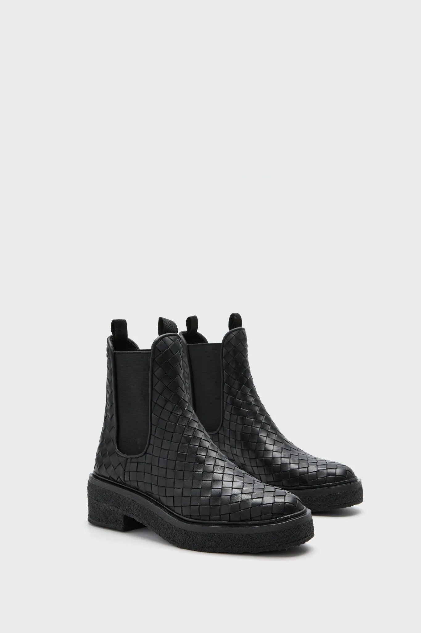 Black Woven Raquel Boots sold by Tuckernuck product image thumbnail 3