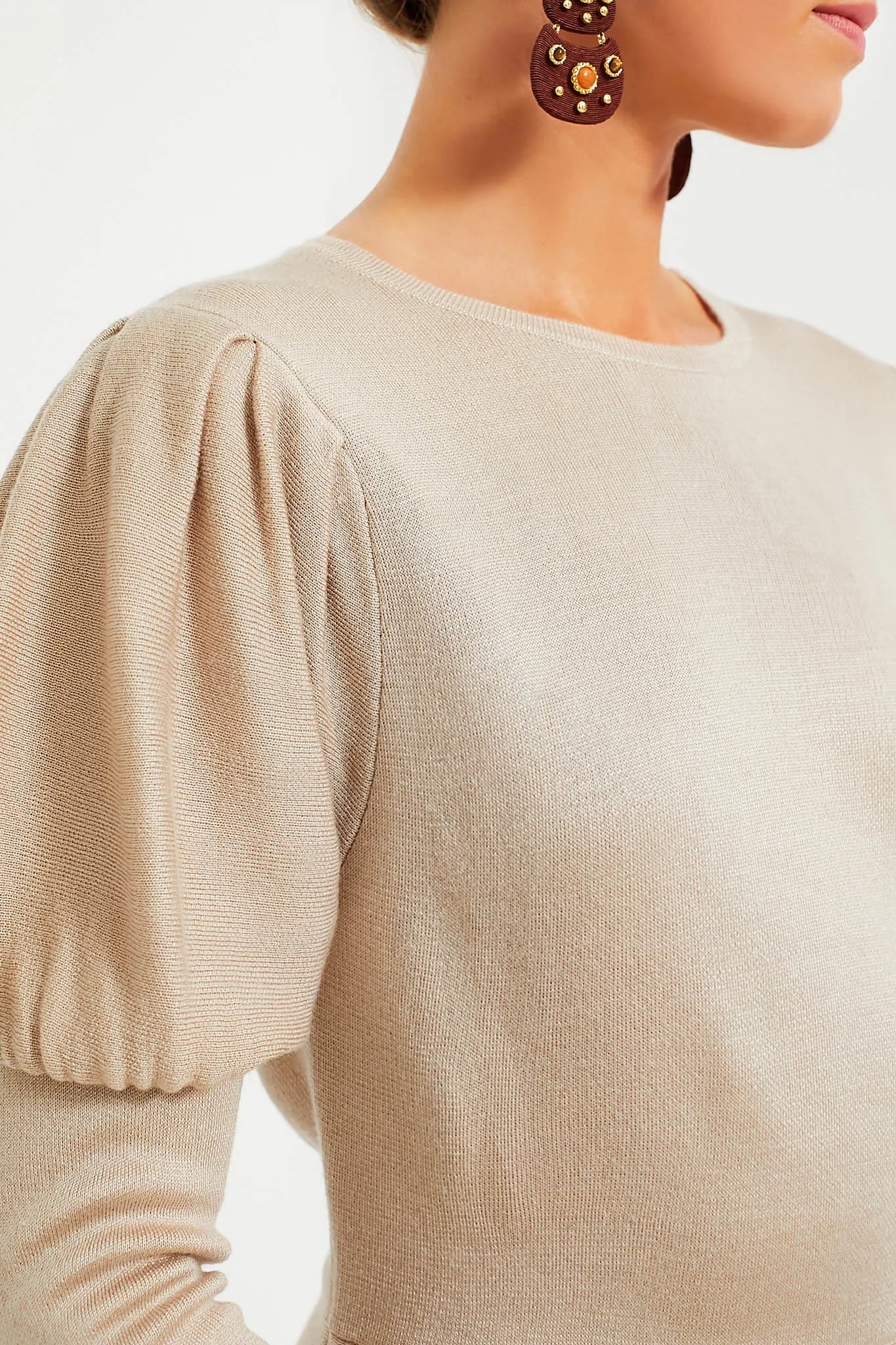 Tan Brielle Sweater Dress sold by Tuckernuck product image thumbnail 5