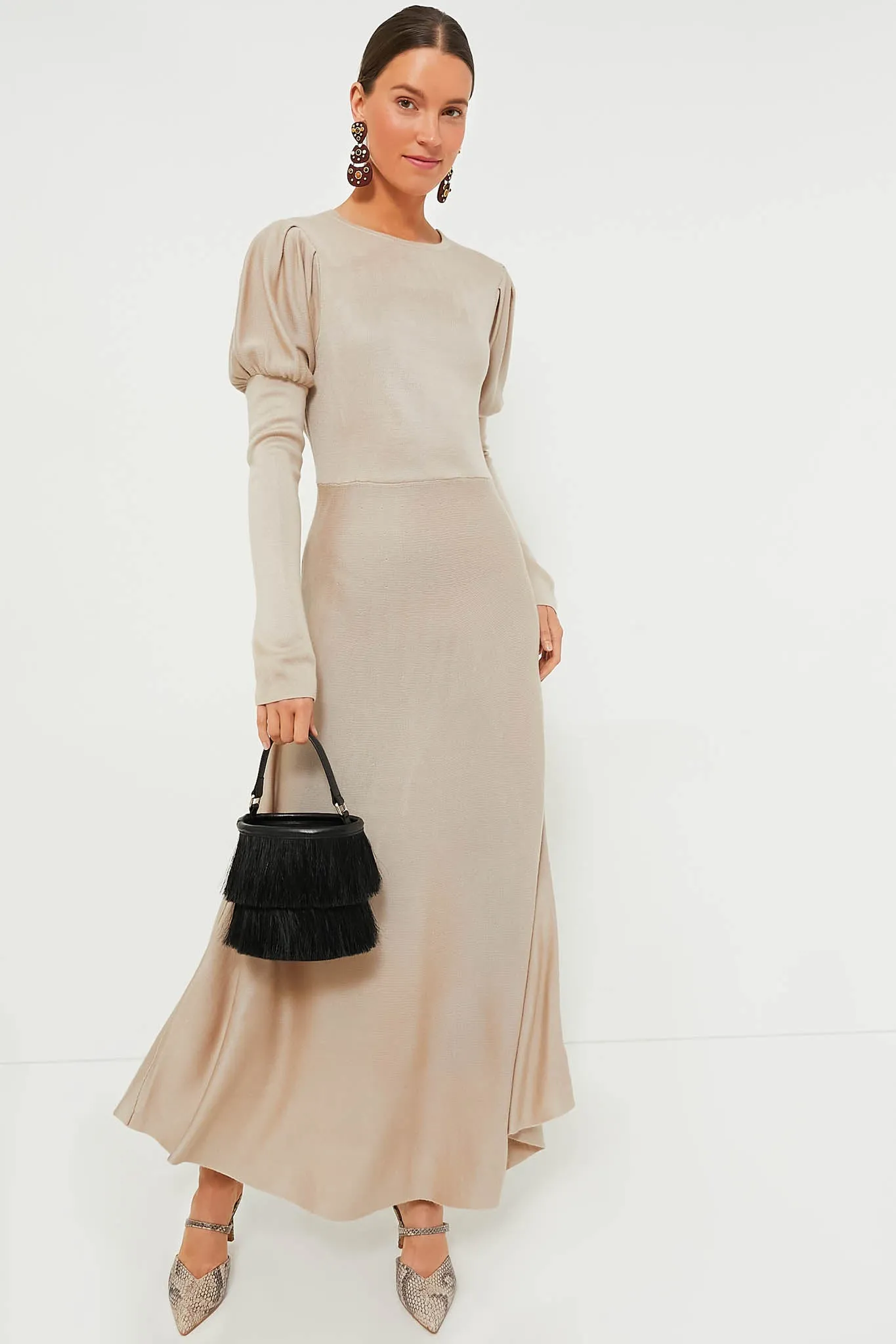 Tan Brielle Sweater Dress sold by Tuckernuck product image thumbnail 2