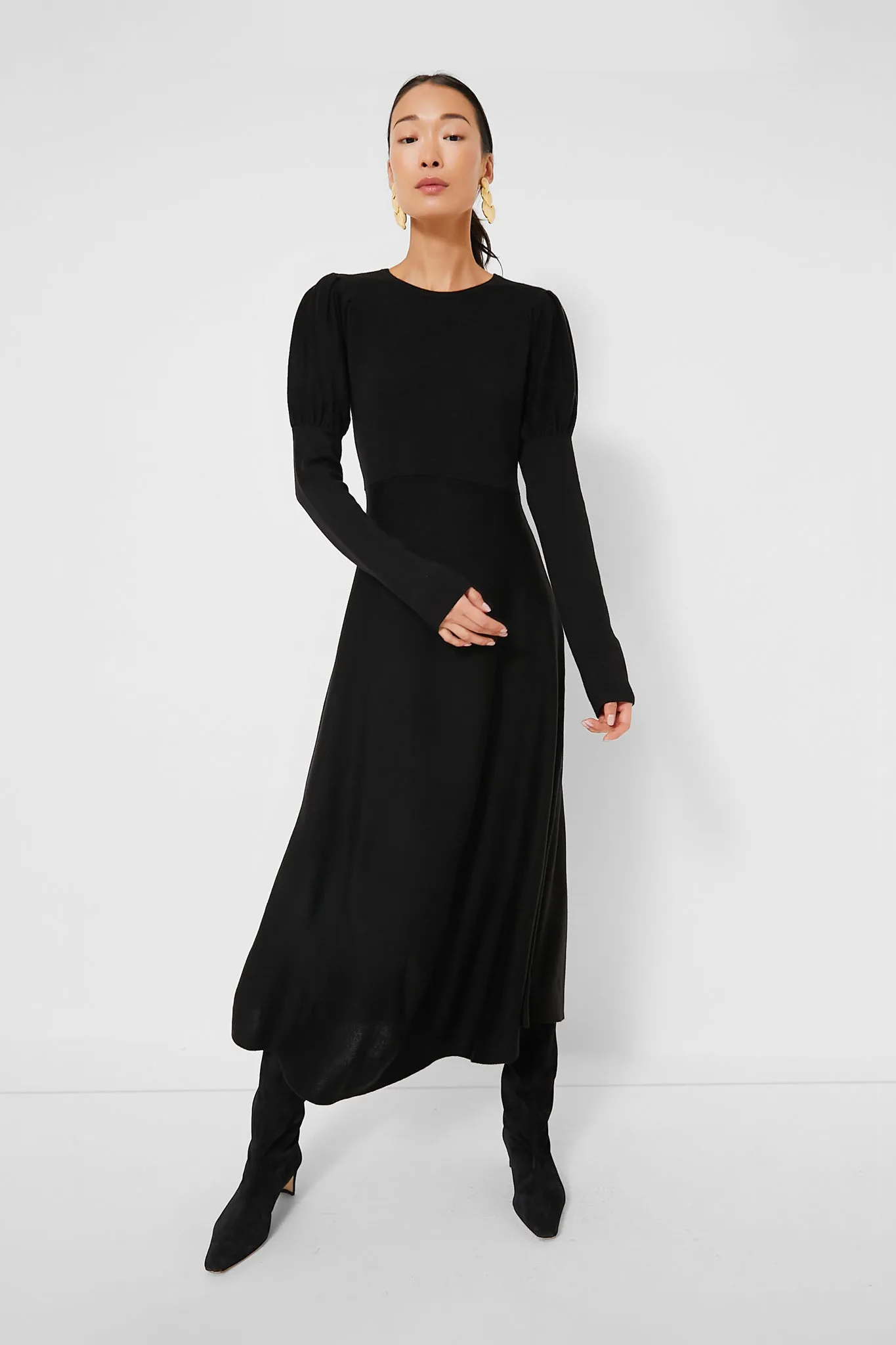 Black Brielle Sweater Dress sold by Tuckernuck product image thumbnail 2