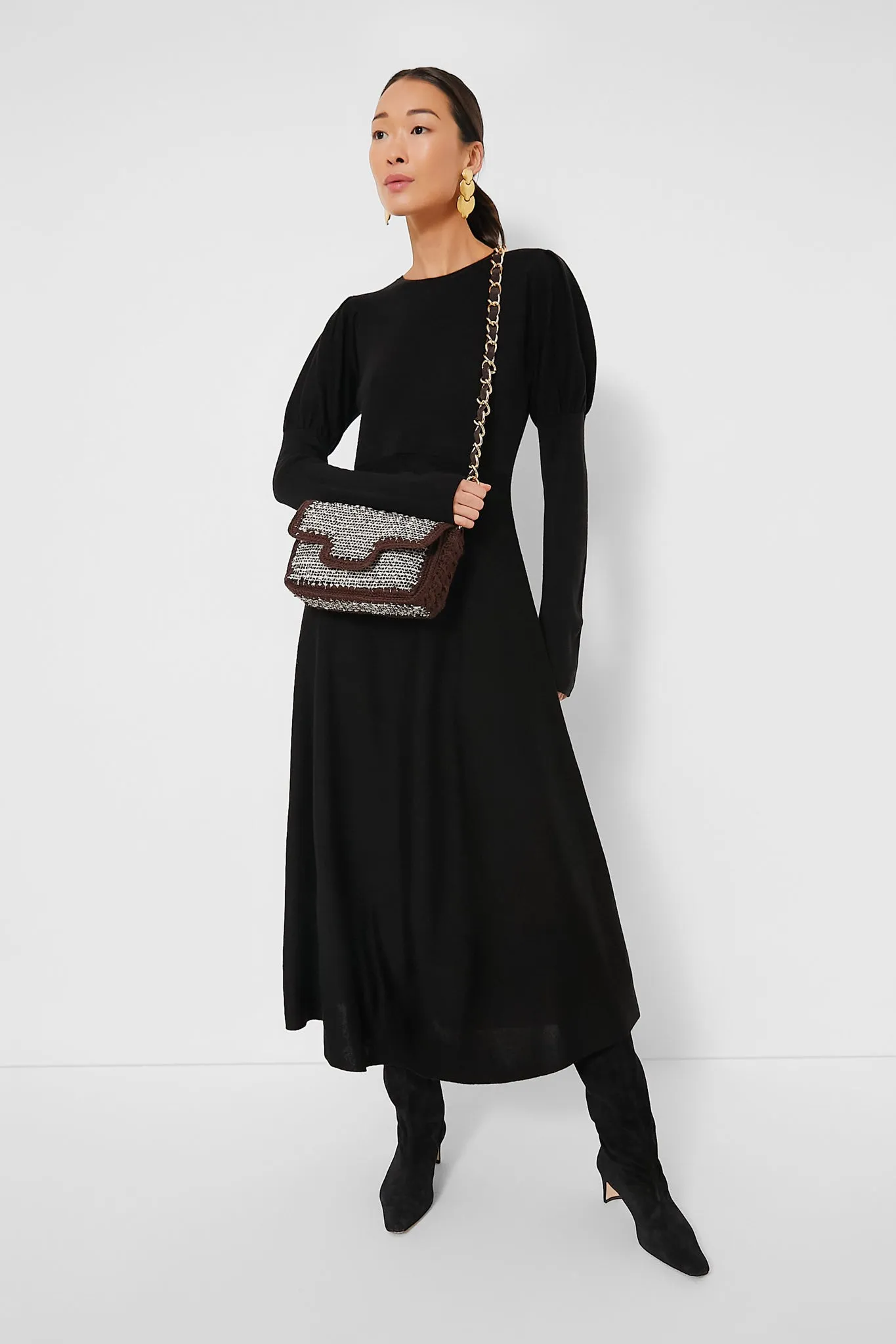Black Brielle Sweater Dress sold by Tuckernuck product image thumbnail 5