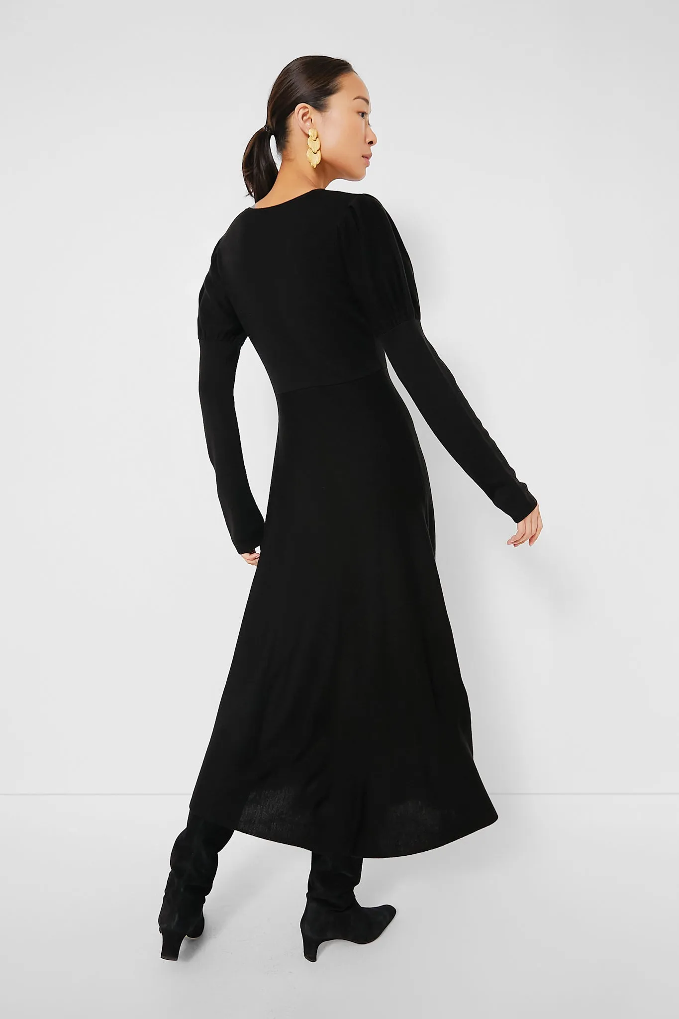 Black Brielle Sweater Dress sold by Tuckernuck product image thumbnail 4