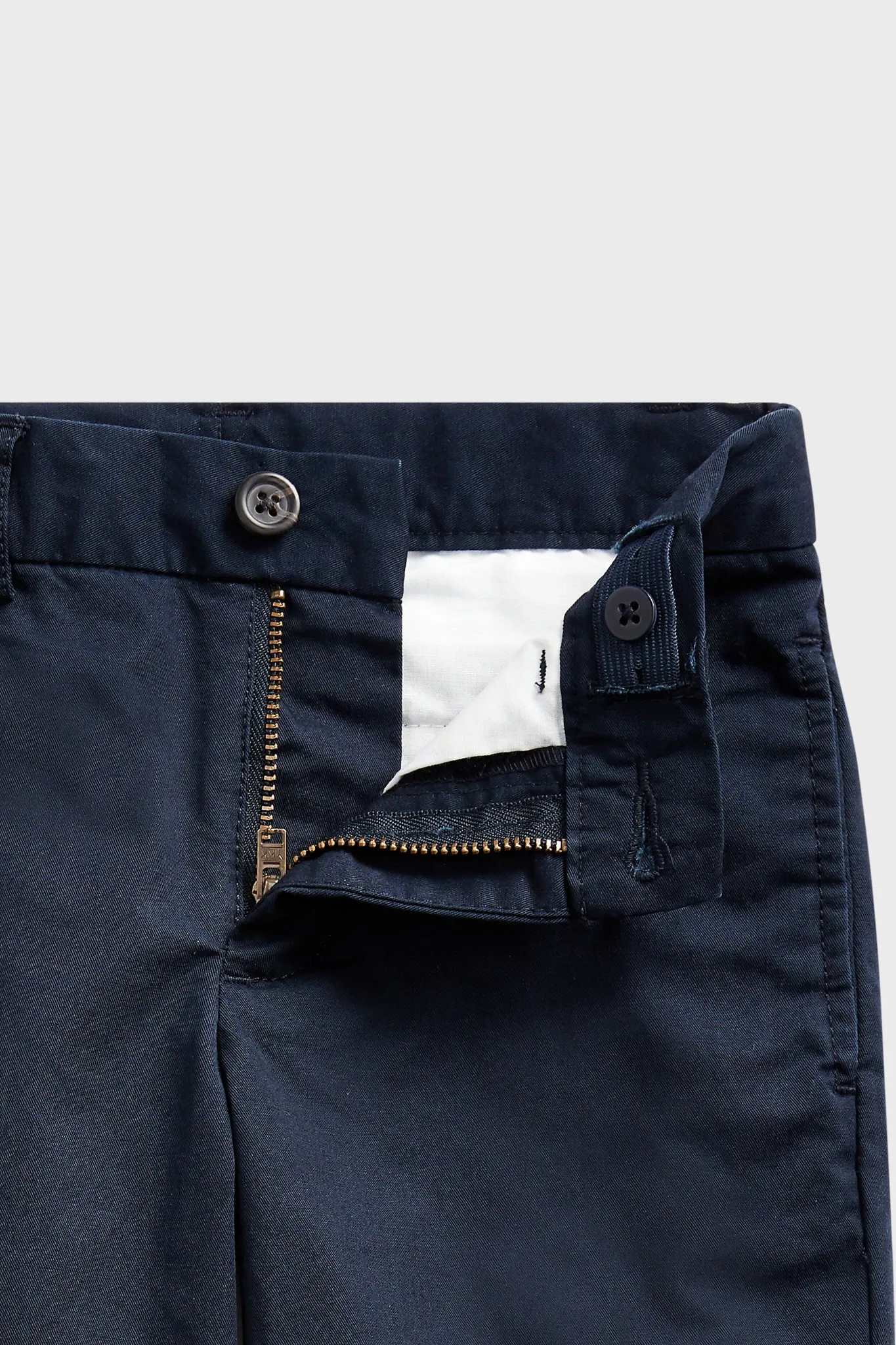 Boys Navy Slim Fit Cotton Chino Pant sold by Tuckernuck product image thumbnail 3