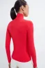 Red Lightweight Ribbed Turtleneck sold by Tuckernuck