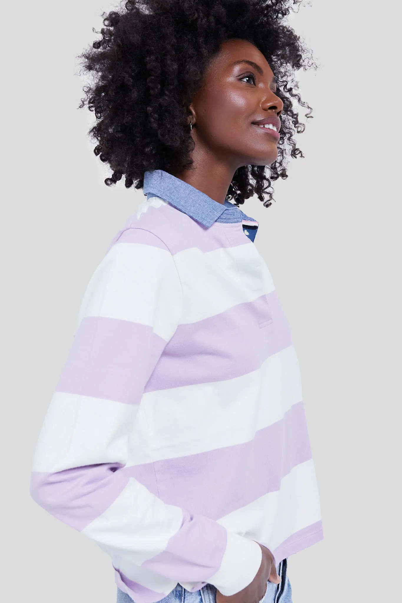 Iris Marsh Stripe Rugby sold by Tuckernuck product image thumbnail 3