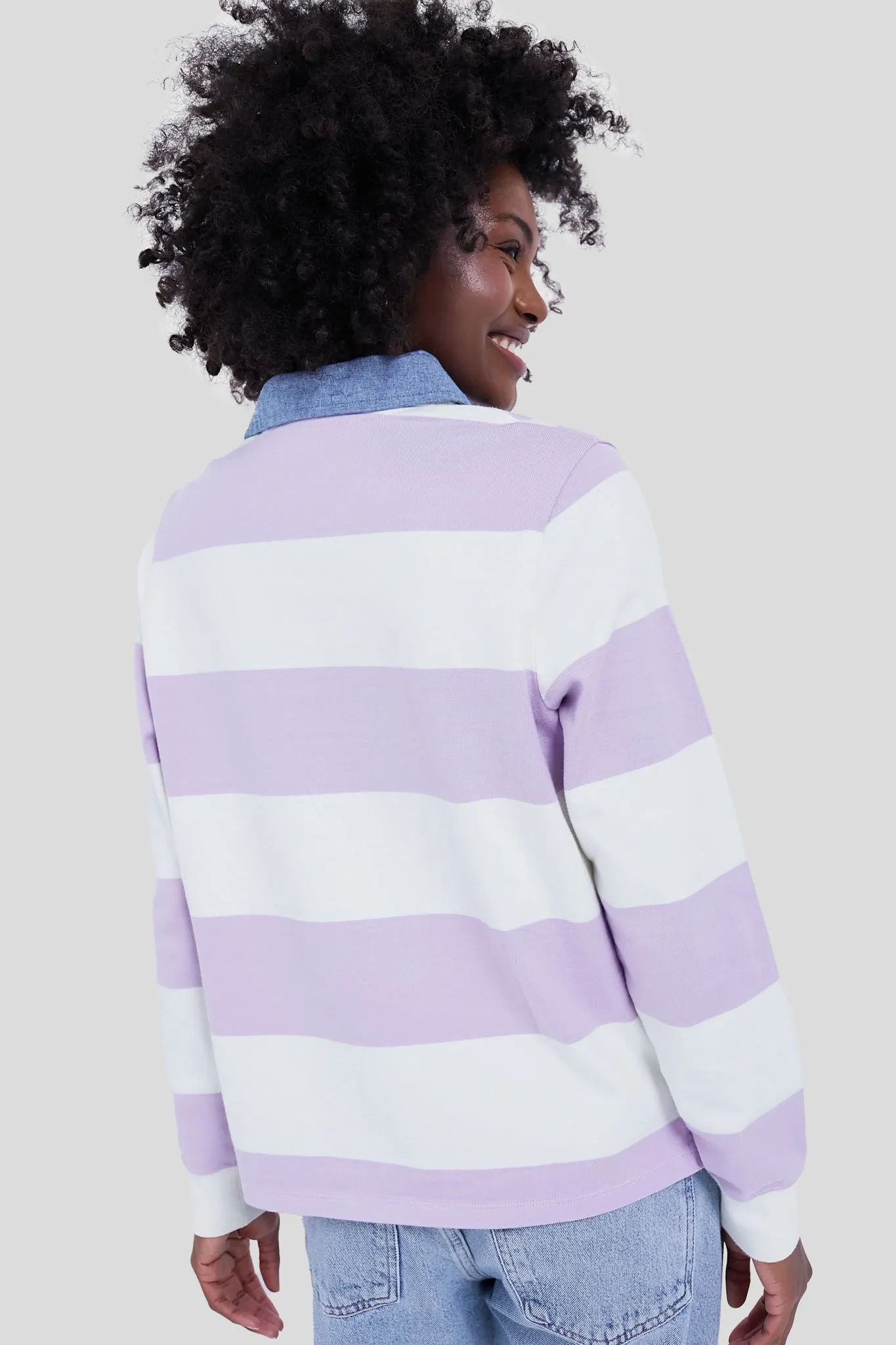 Iris Marsh Stripe Rugby sold by Tuckernuck product image thumbnail 4