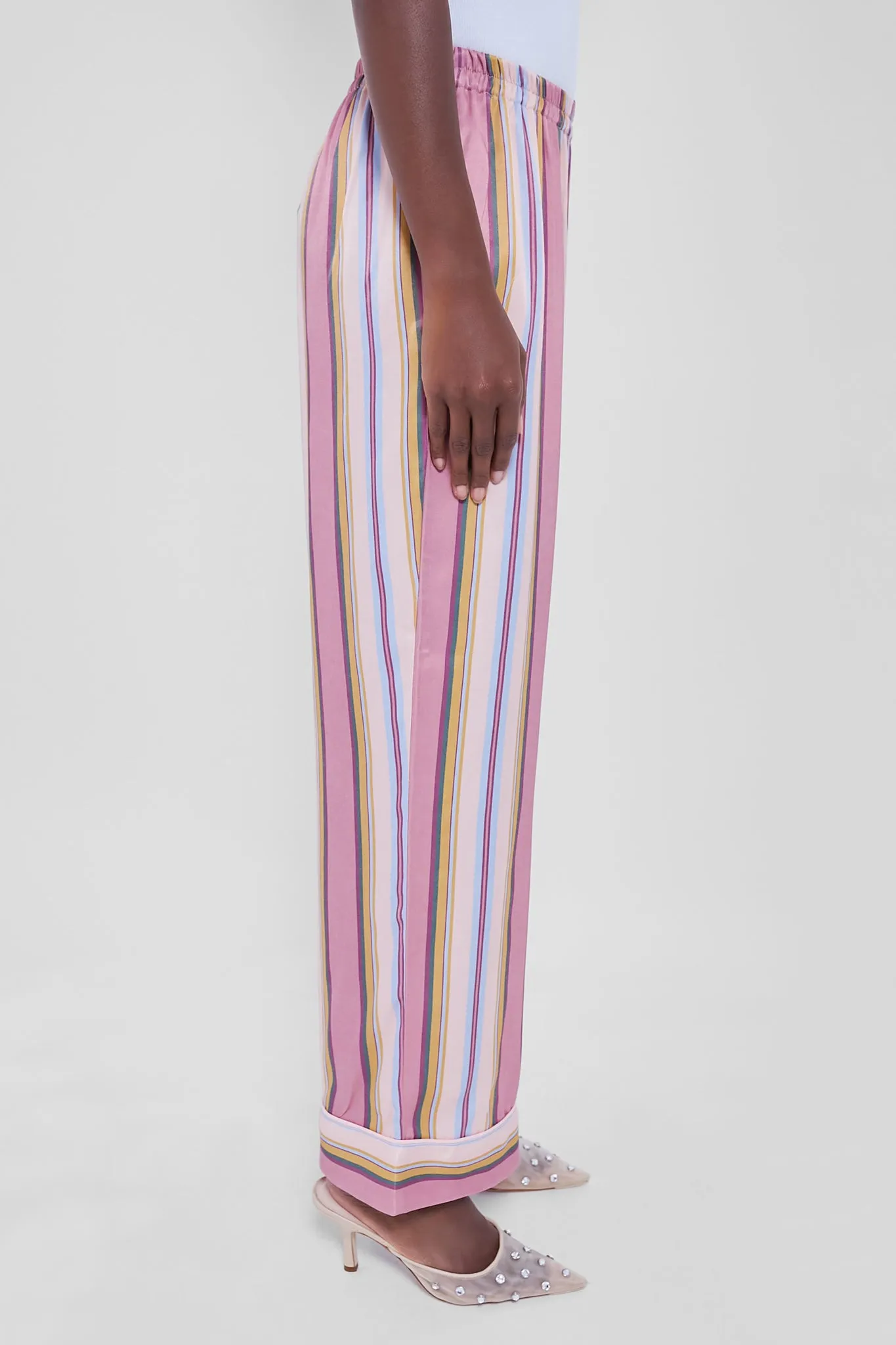 Blush Stripes Pants sold by Tuckernuck product image thumbnail 3