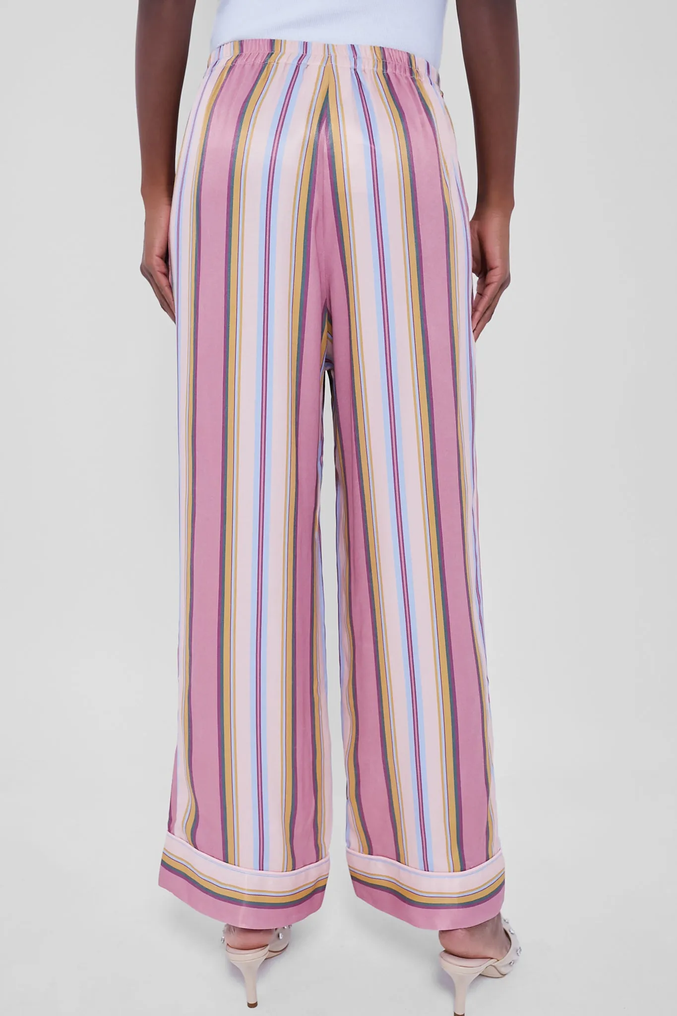 Blush Stripes Pants sold by Tuckernuck product image thumbnail 4
