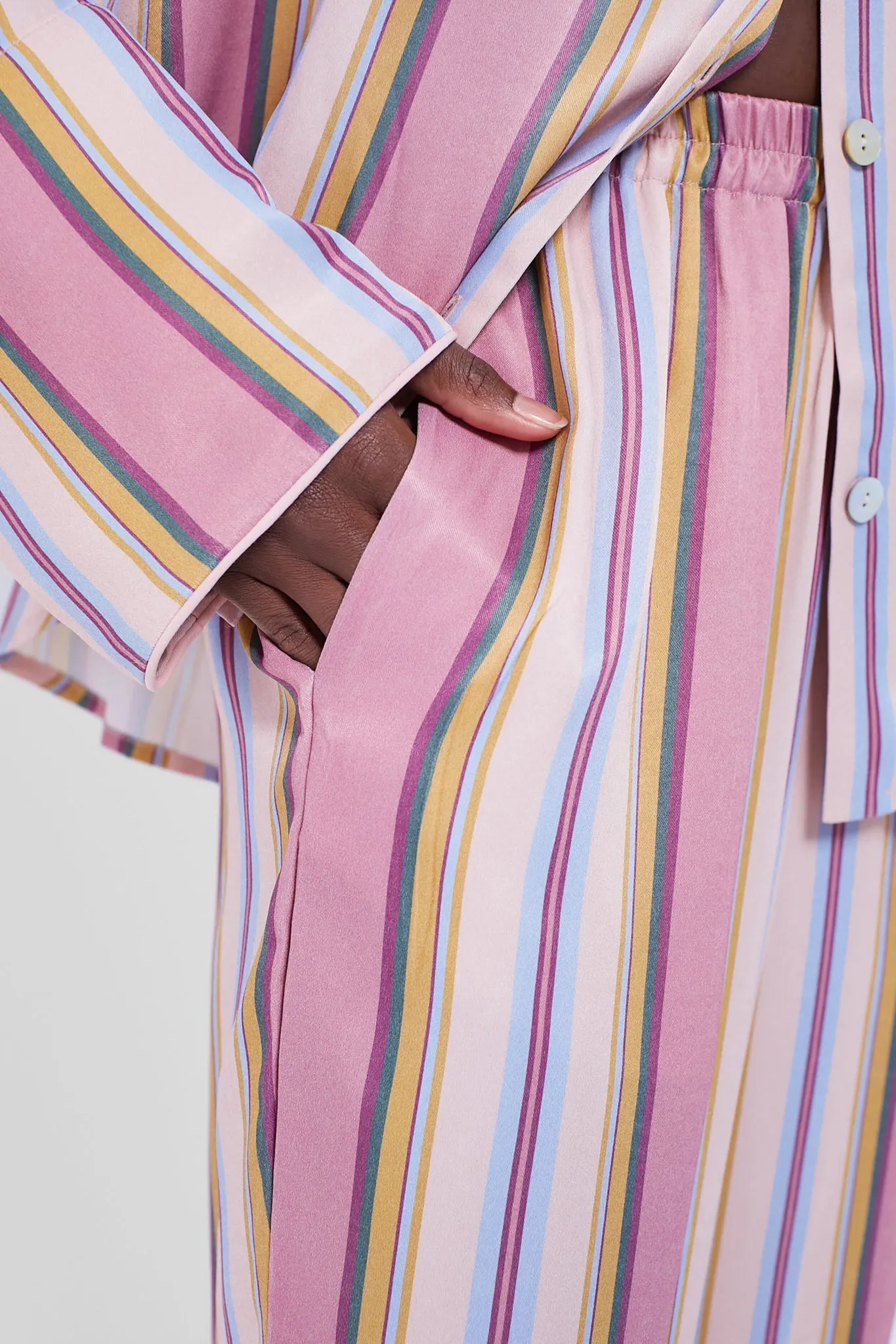 Blush Stripes Pants sold by Tuckernuck product image thumbnail 5