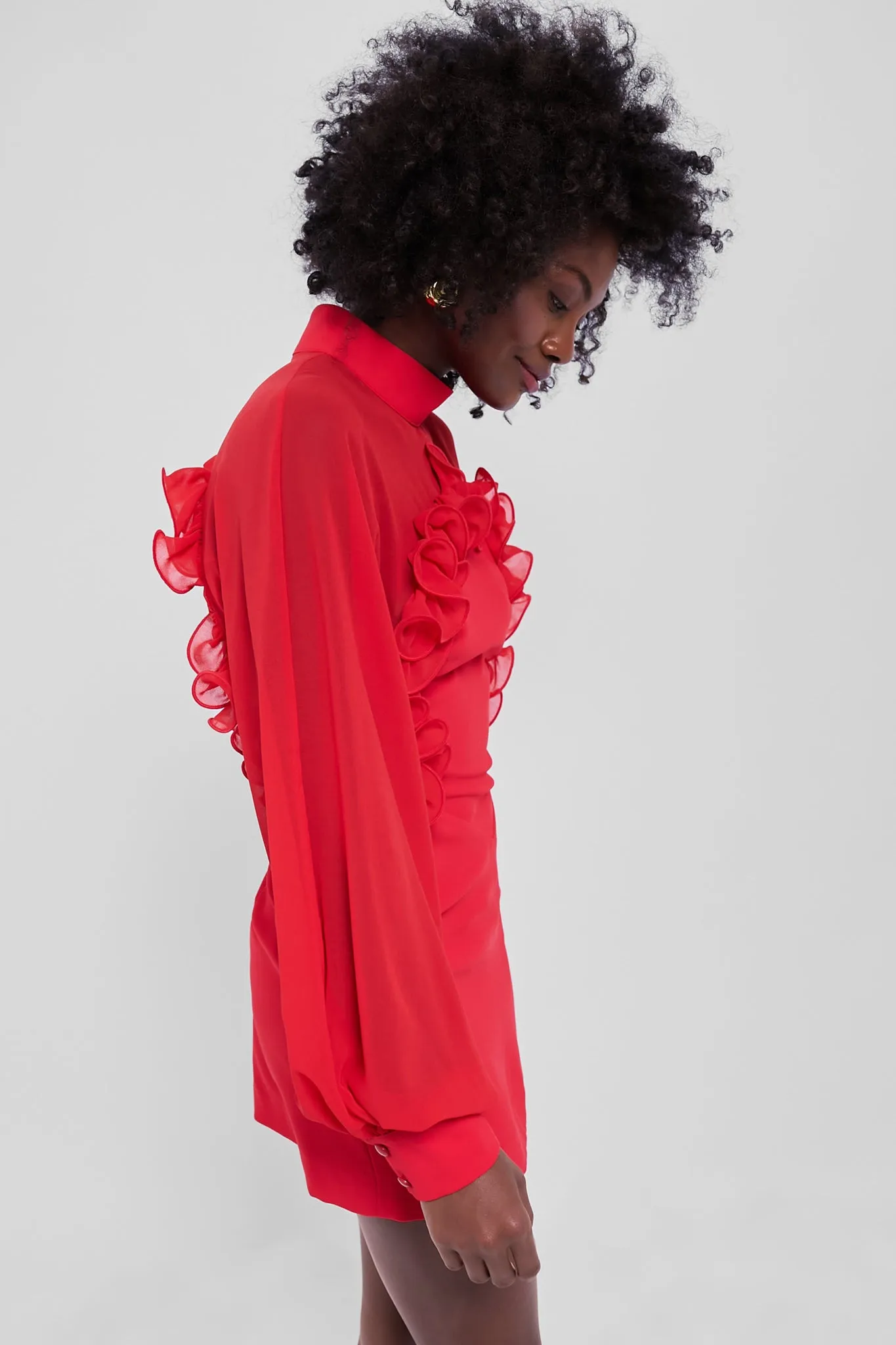 Red Julia Mini Dress sold by Tuckernuck product image thumbnail 3