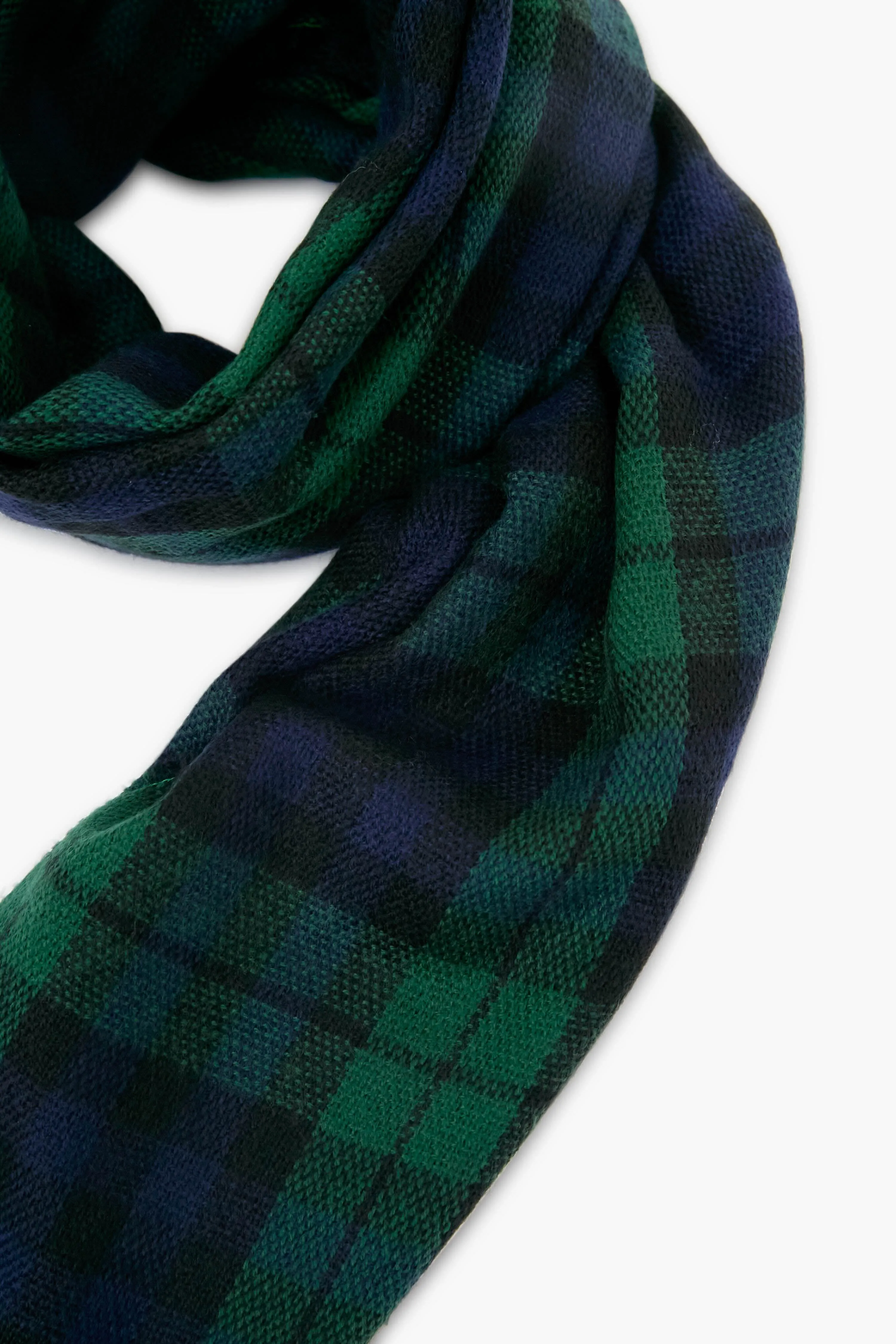 Exclusive Blackwatch Tartan Blanket Scarf sold by Tuckernuck product image thumbnail 4
