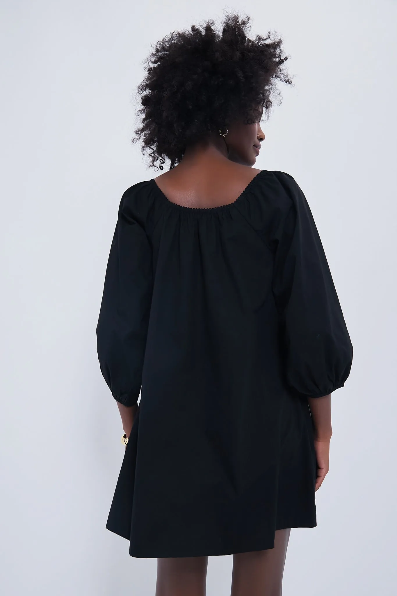 Black Dali Mini Dress sold by Tuckernuck product image thumbnail 4