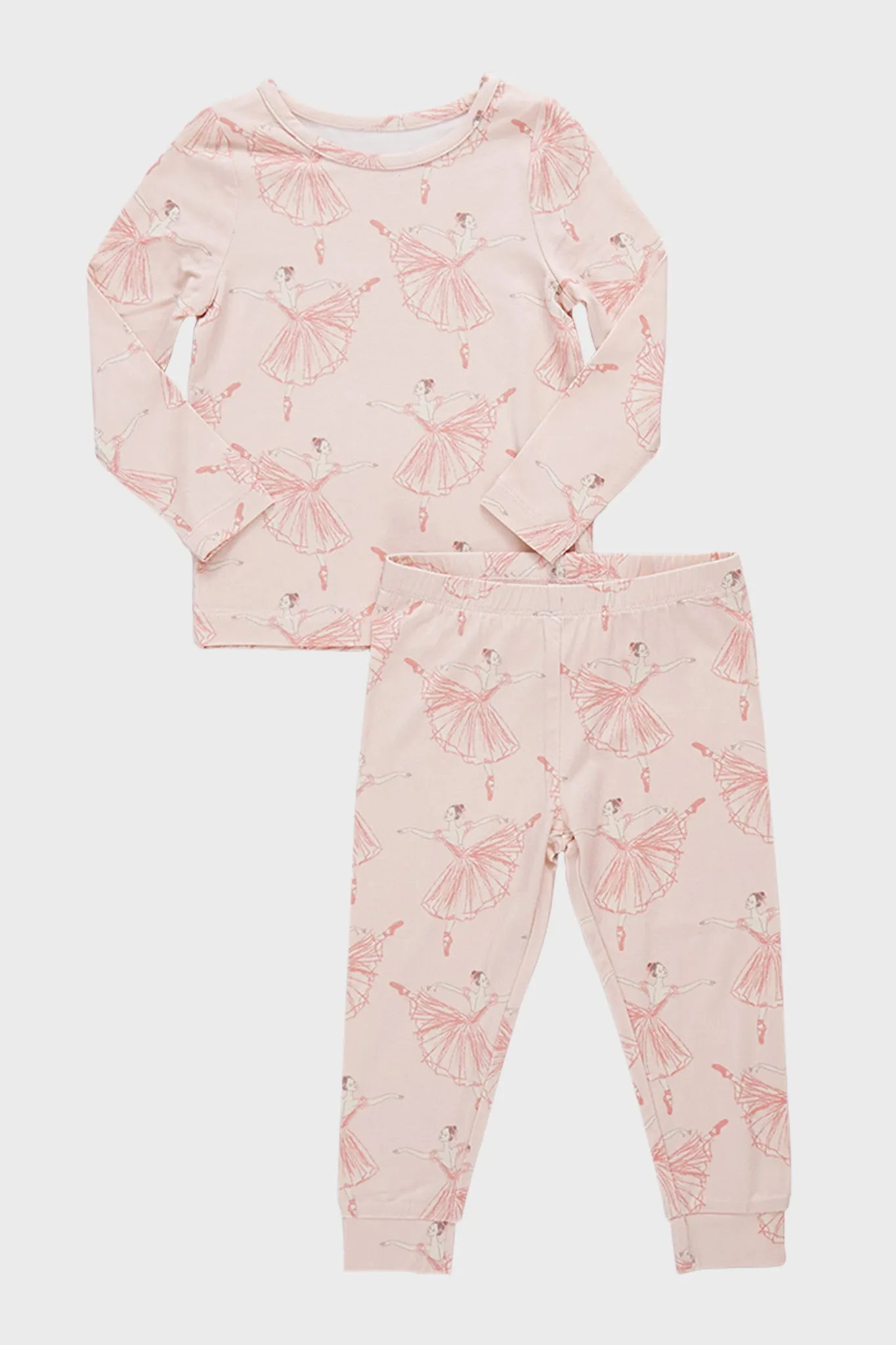 Ballerinas Bamboo PJ Set sold by Tuckernuck