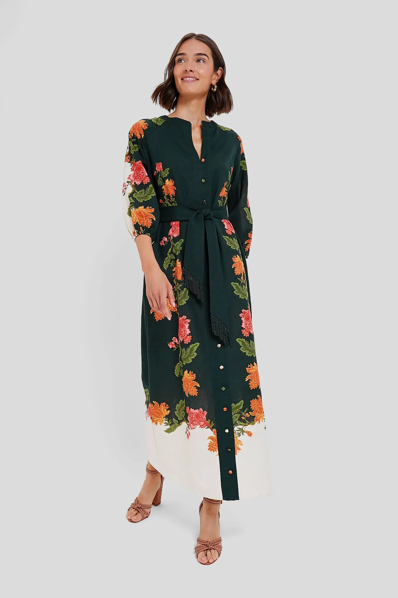 Hunter Bloom Iris Maxi Dress sold by Tuckernuck