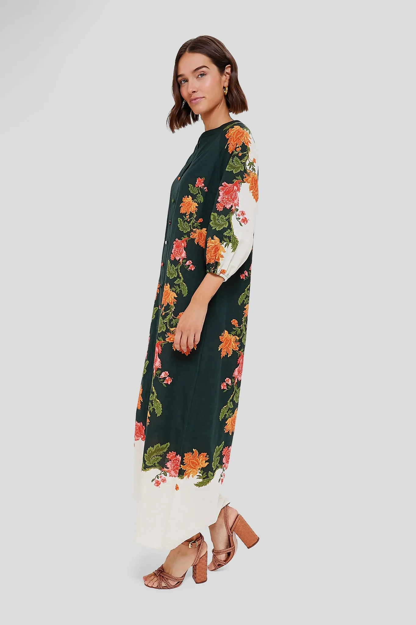 Hunter Bloom Iris Maxi Dress sold by Tuckernuck product image thumbnail 3