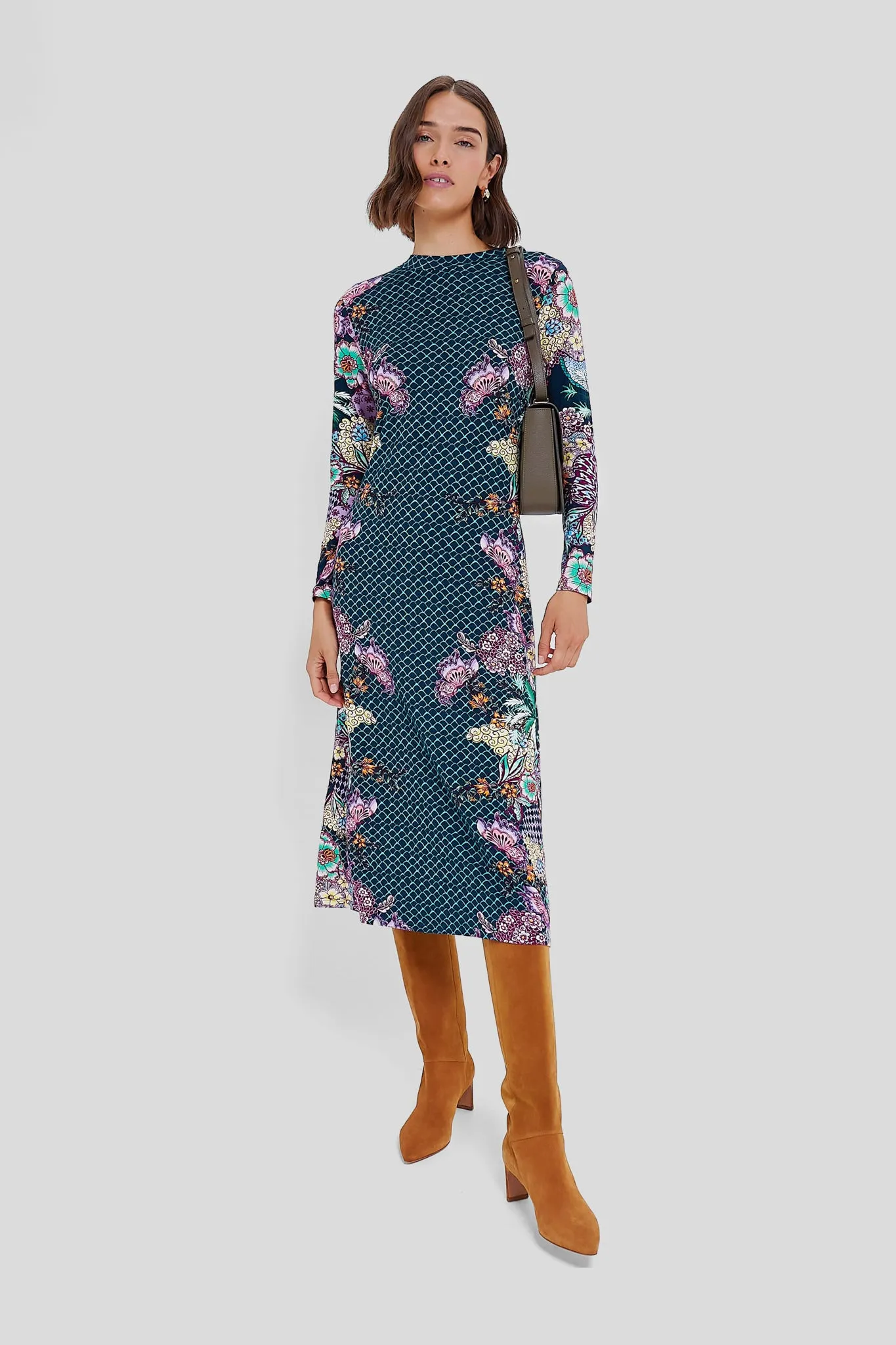 Navy Stargaze Ellie Midi Dress sold by Tuckernuck product image thumbnail 2