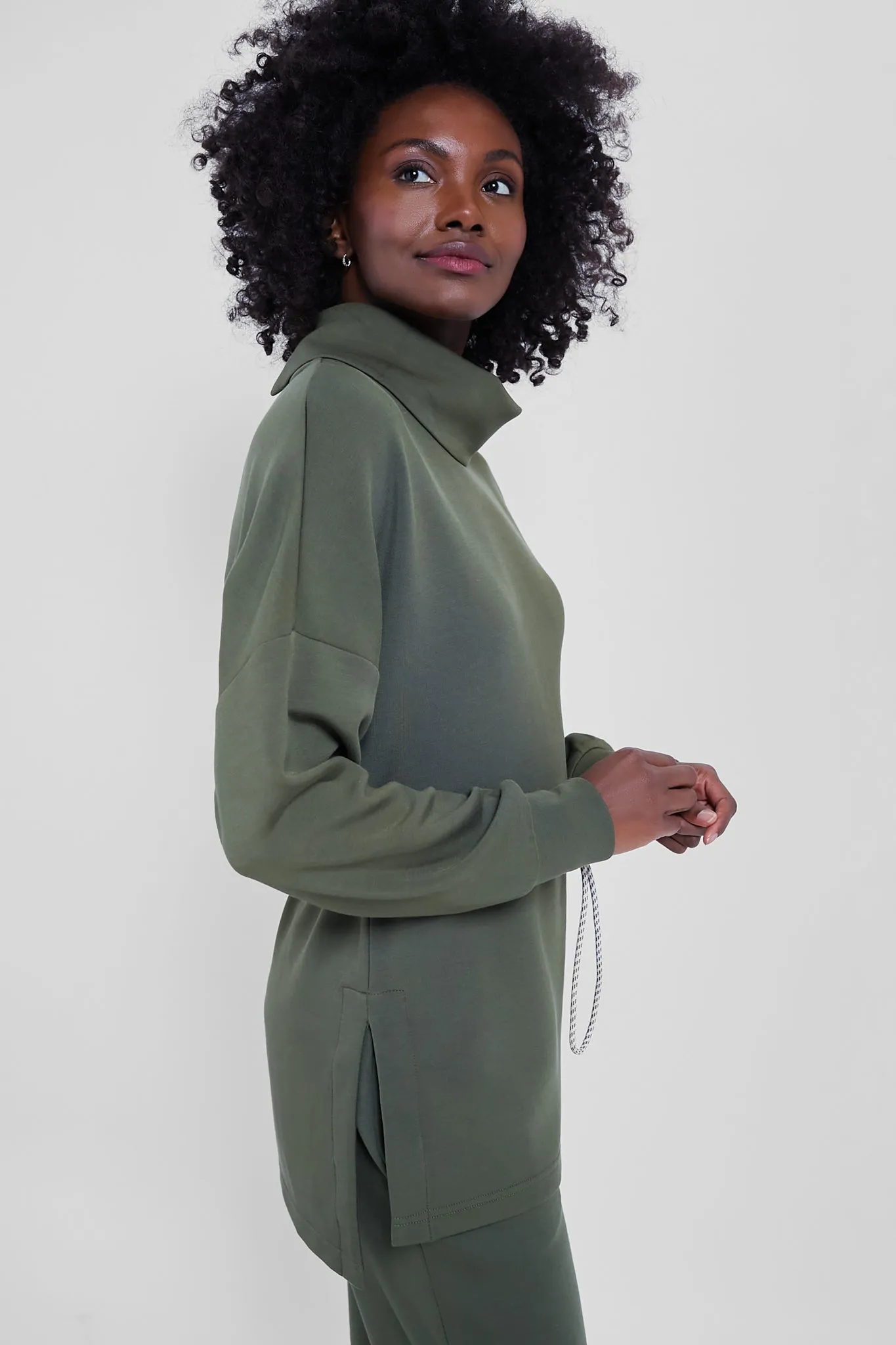 Olive Night Freya Sweat sold by Tuckernuck product image thumbnail 3