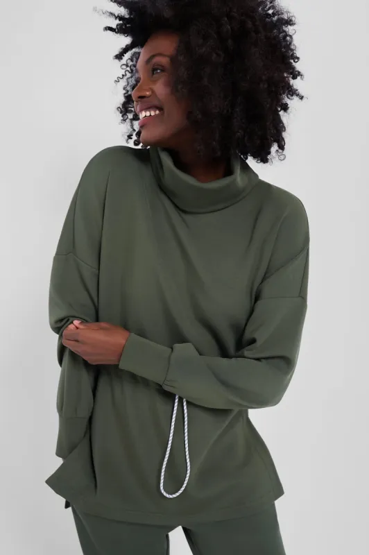 Olive Night Freya Sweat sold by Tuckernuck