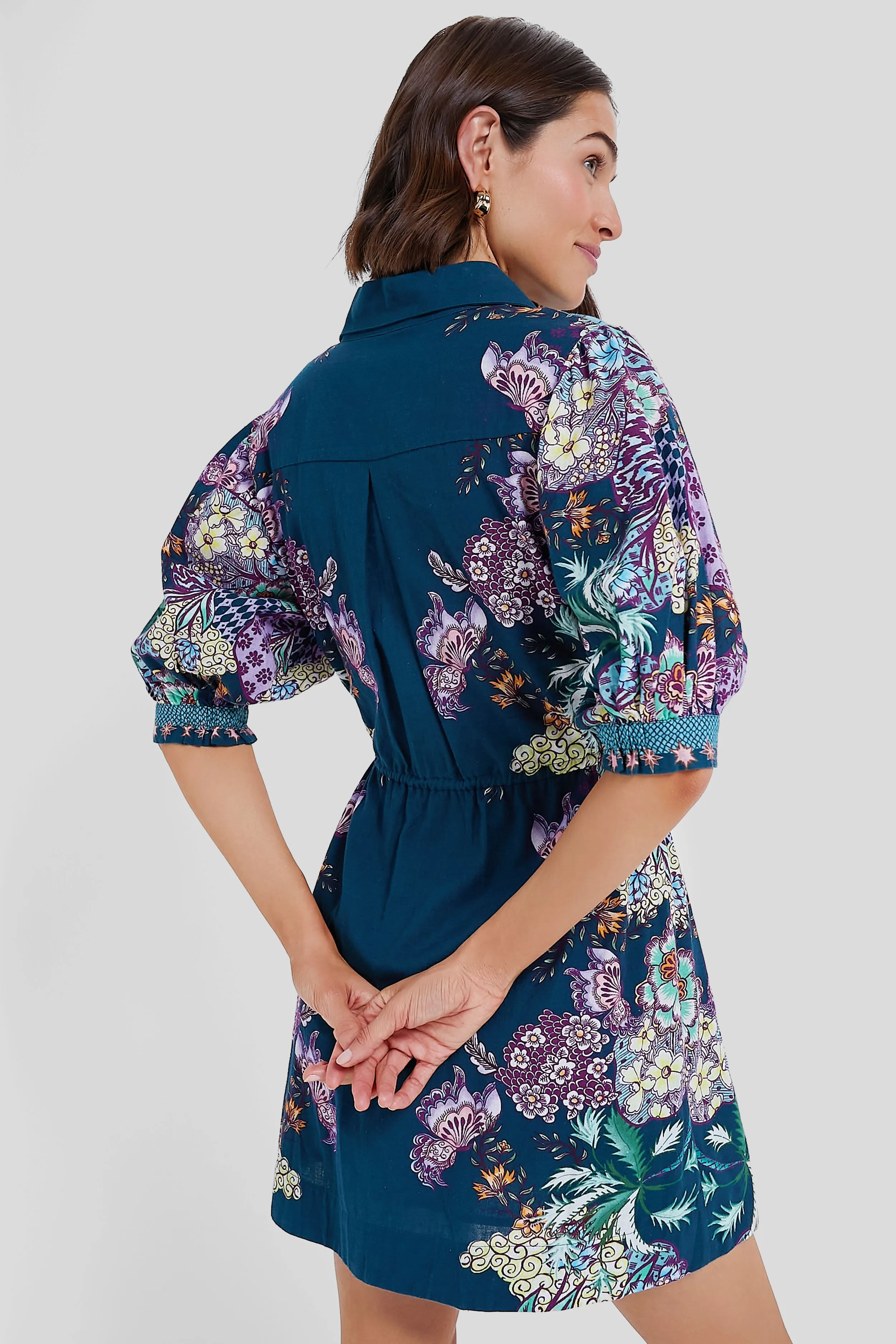 Navy Stargaze Celia Dress sold by Tuckernuck product image thumbnail 4