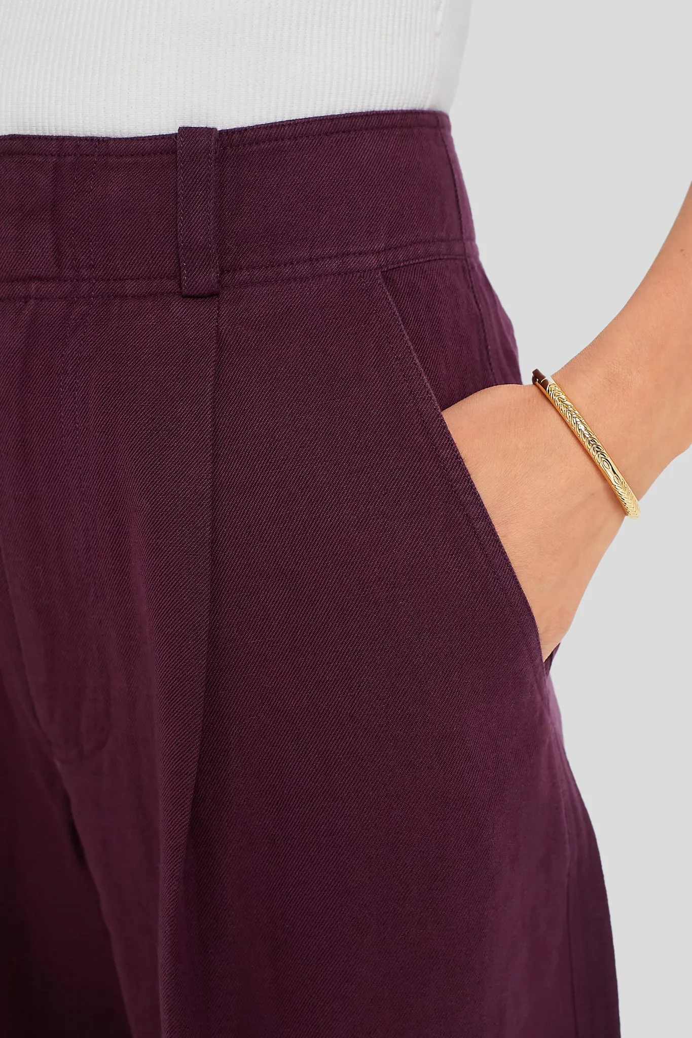 Fig Bari Crop Trouser sold by Tuckernuck product image thumbnail 5