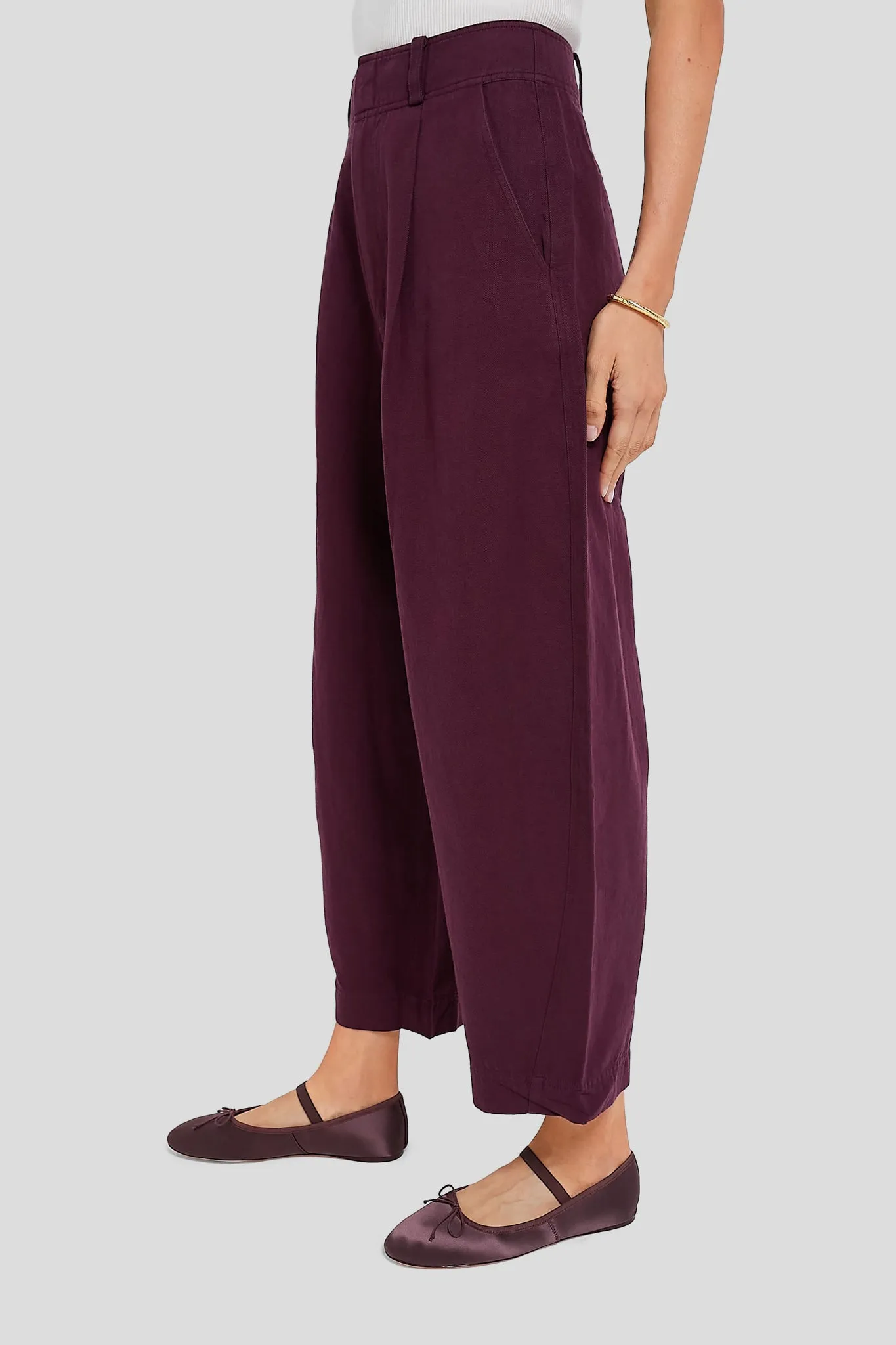 Fig Bari Crop Trouser sold by Tuckernuck product image thumbnail 3