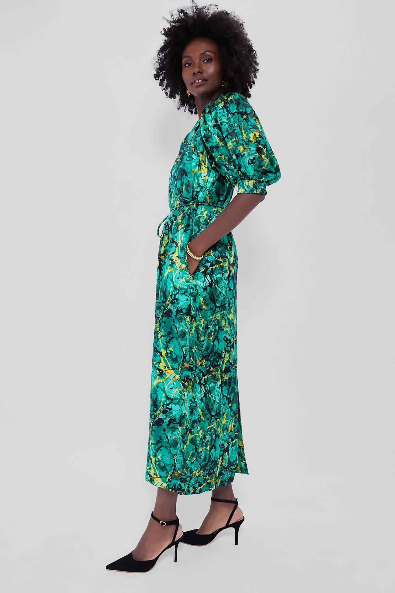 Multi Sunburst Midi Dress sold by Tuckernuck product image thumbnail 3