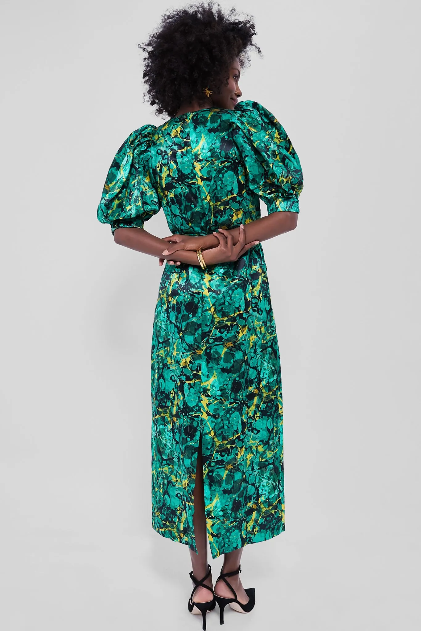 Multi Sunburst Midi Dress sold by Tuckernuck product image thumbnail 4